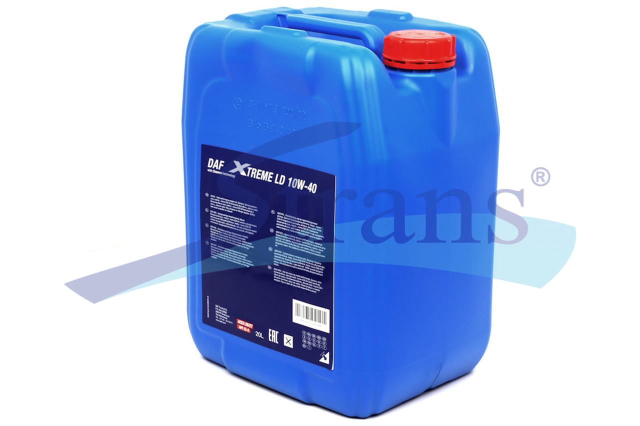 Масло Моторне Daf Xtreme Ld 10W40, (На Euro 5/Euro 6) 20Л